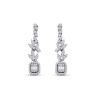 1,23 ct. Diamant Baguette Ohrringe