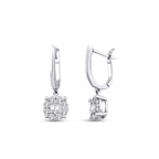 0,47 ct. Diamant Baguette Trend Ohrringe