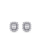 0,23 ct. Diamant Baguette Ohrringe