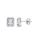 0,28 ct. Diamant Baguette Ohrringe