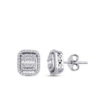 0,36 ct. Diamant Baguette Ohrringe