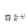 0,19 ct. Diamant Baguette Ohrringe