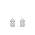 0,19 ct. Diamant Baguette Ohrringe