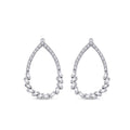 0,40 ct. Diamant Baguette Ohrringe