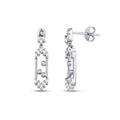 0,24 ct. Diamant Baguette Ohrringe