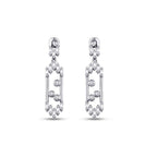 0,24 ct. Diamant Baguette Ohrringe