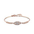 0,38 ct. Diamant Baguette Armreif