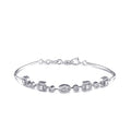 0,63 ct. Diamant Baguette Armreif