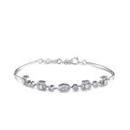 0,63 ct. Diamant Baguette Armreif