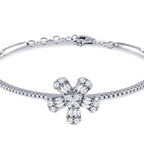 1,00 ct. Diamant Baguette Armreif