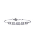 0,60 ct. Diamant Baguette Armreif