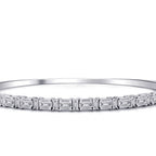 3,06 ct. Diamant Baguette Armreif
