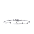 0,32 ct. Diamant Tropfen Armreif