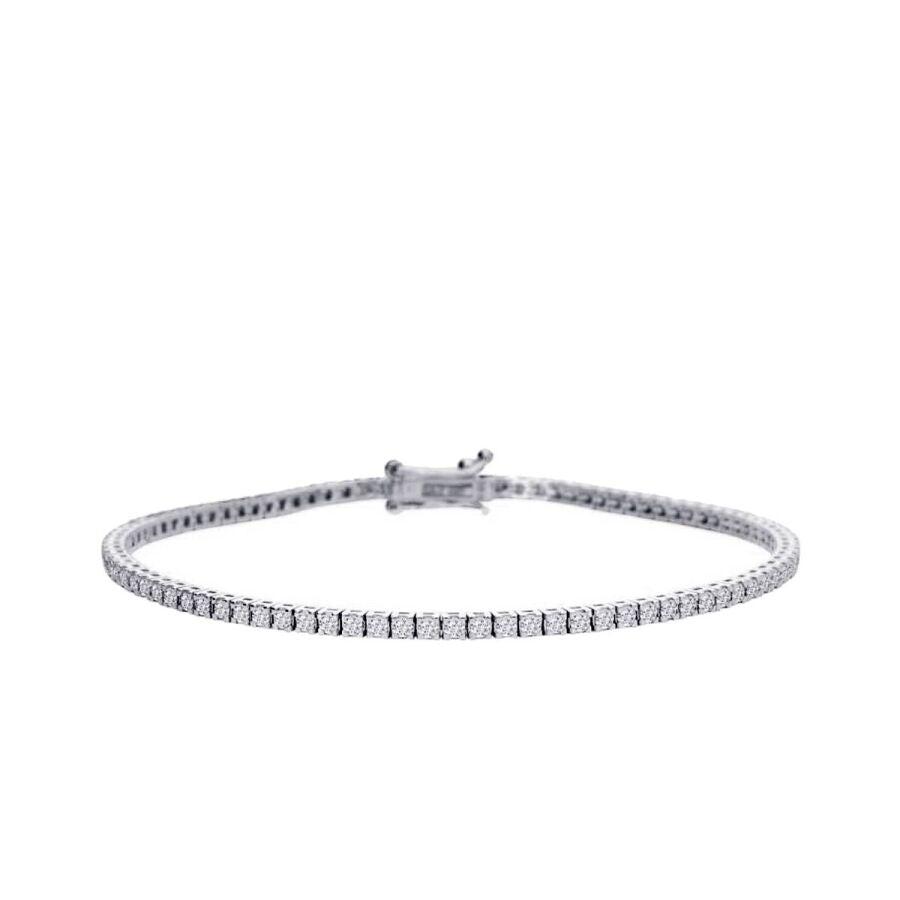1,00 ct. Diamant Tennis Armband