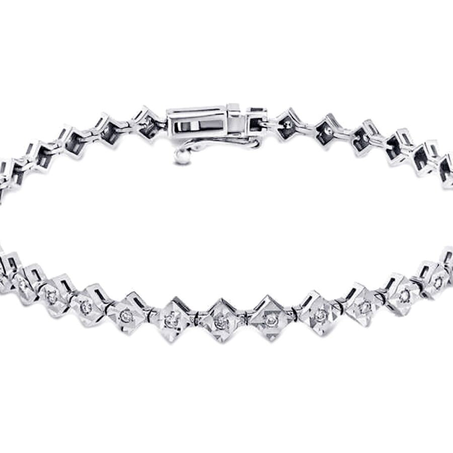 0,25 ct. Diamant Tennis Armband