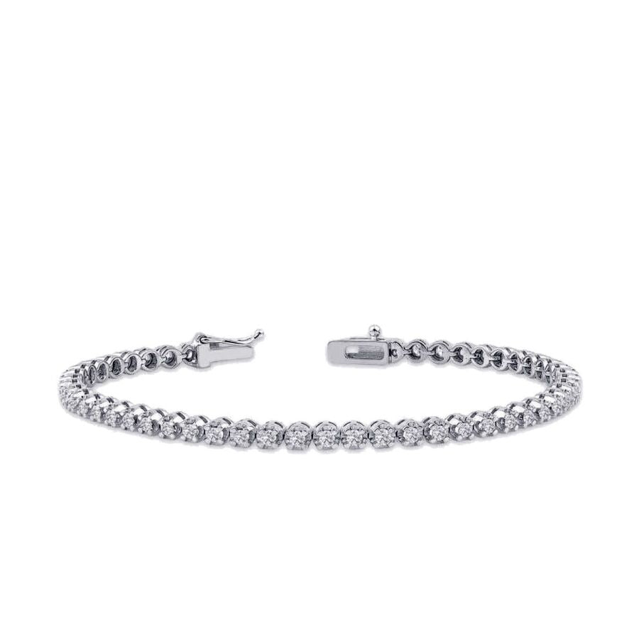 3.00 ct. Diamant Tennis Armband