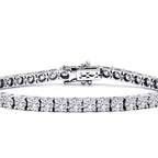 9.96 ct. Diamant Tennis Armband
