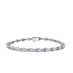 3,86 ct. Diamant Tennis Armband