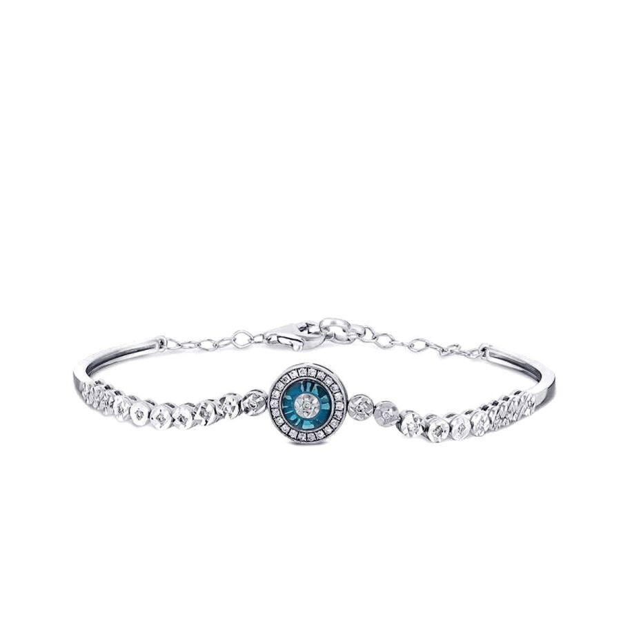0,21 ct. Diamant Türkis Armband