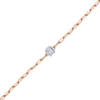 0,17 ct. Diamant Baguette Armband