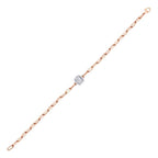 0,17 ct. Diamant Baguette Armband