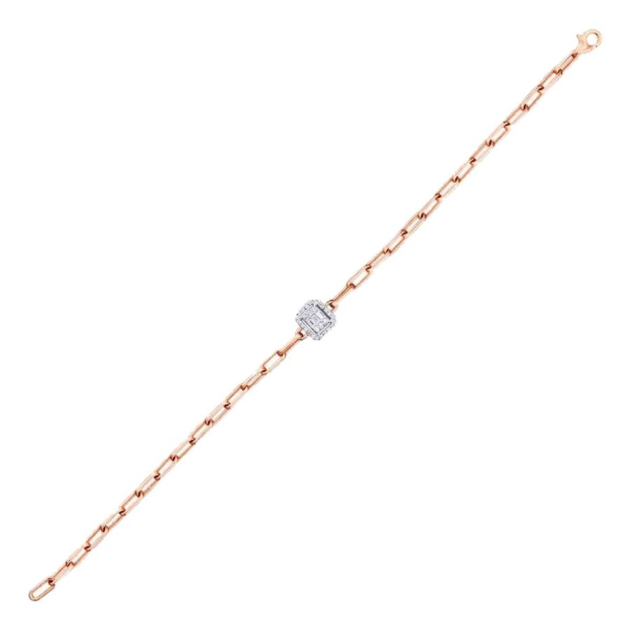 0.17 ct. Diamant Baguette Armband