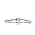 3,69 ct. Diamant Blumen Trend Armband
