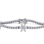 3,69 ct. Diamant Blumen Trend Armband
