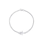 0,01 ct. Diamant Stern Armband