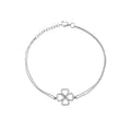 0,06 ct. Diamant Herz Glücks Armband
