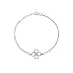 0,06 ct. Diamant Herz Glücks Armband