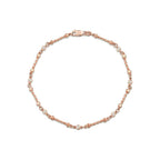0,17 ct. Diamant Sieben-Stein Armband