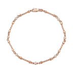 0,17 ct. Diamant Sieben-Stein Armband