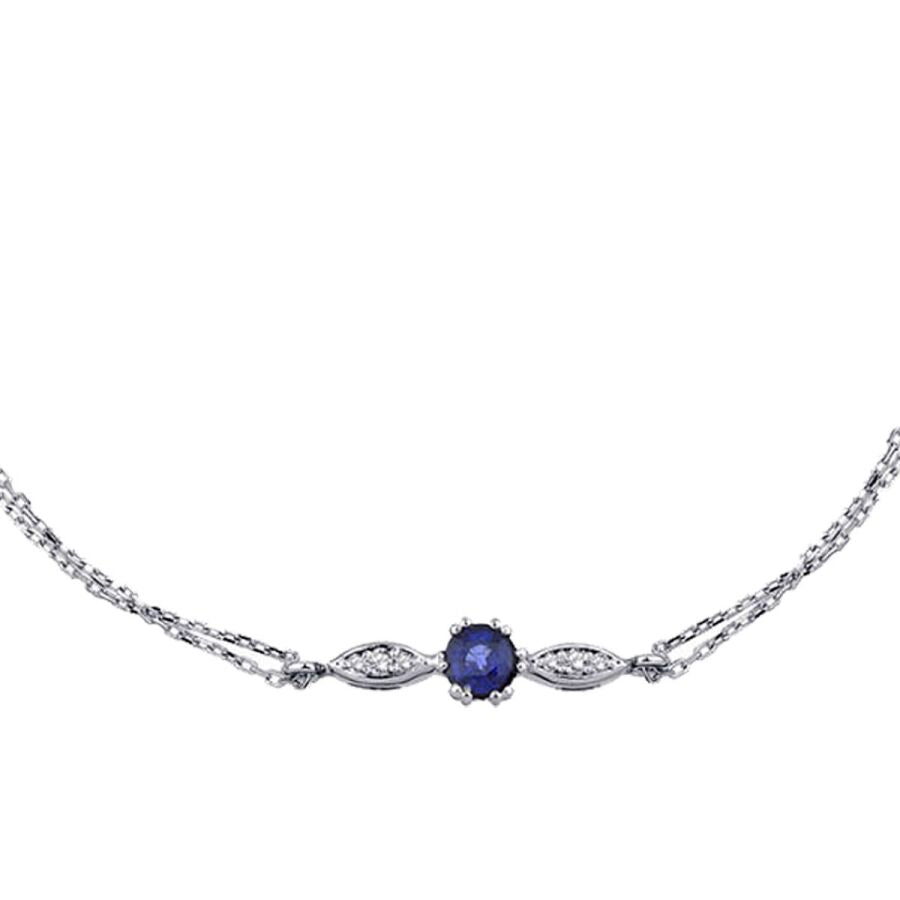 0,34 ct. Diamant Saphir Armband