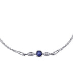 0,34 ct. Diamant Saphir Armband