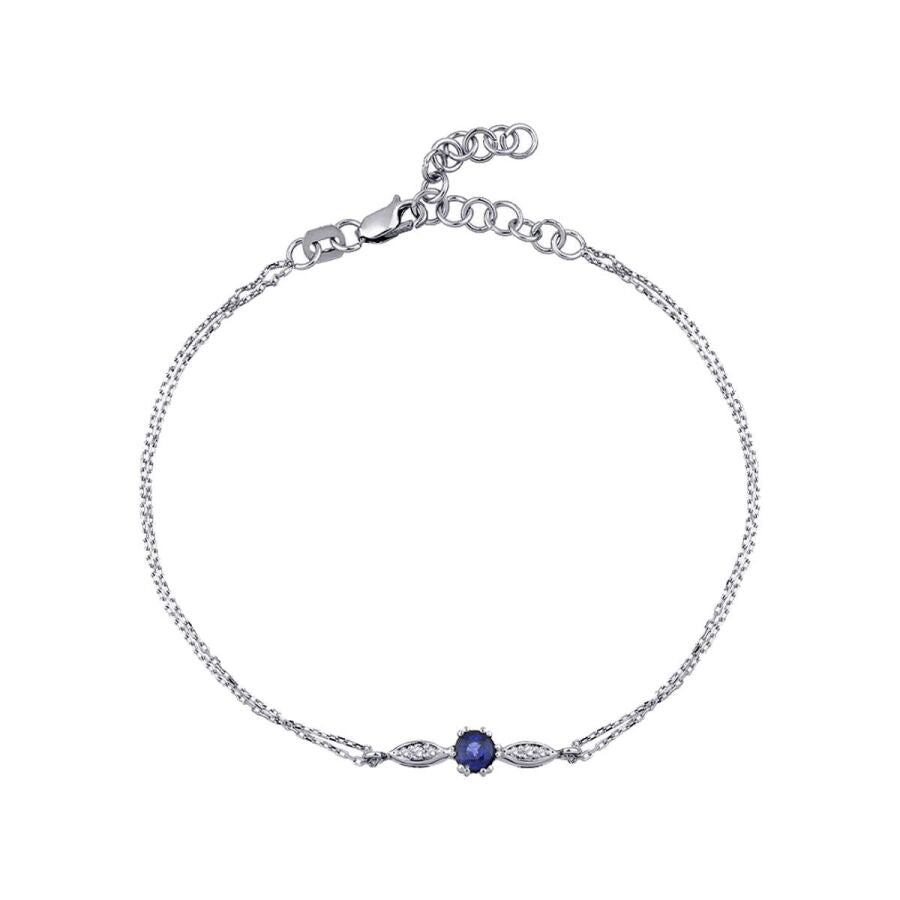 0.34 ct. Diamant Saphir Armband