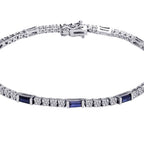 3,15 ct. Diamant Saphir Armband