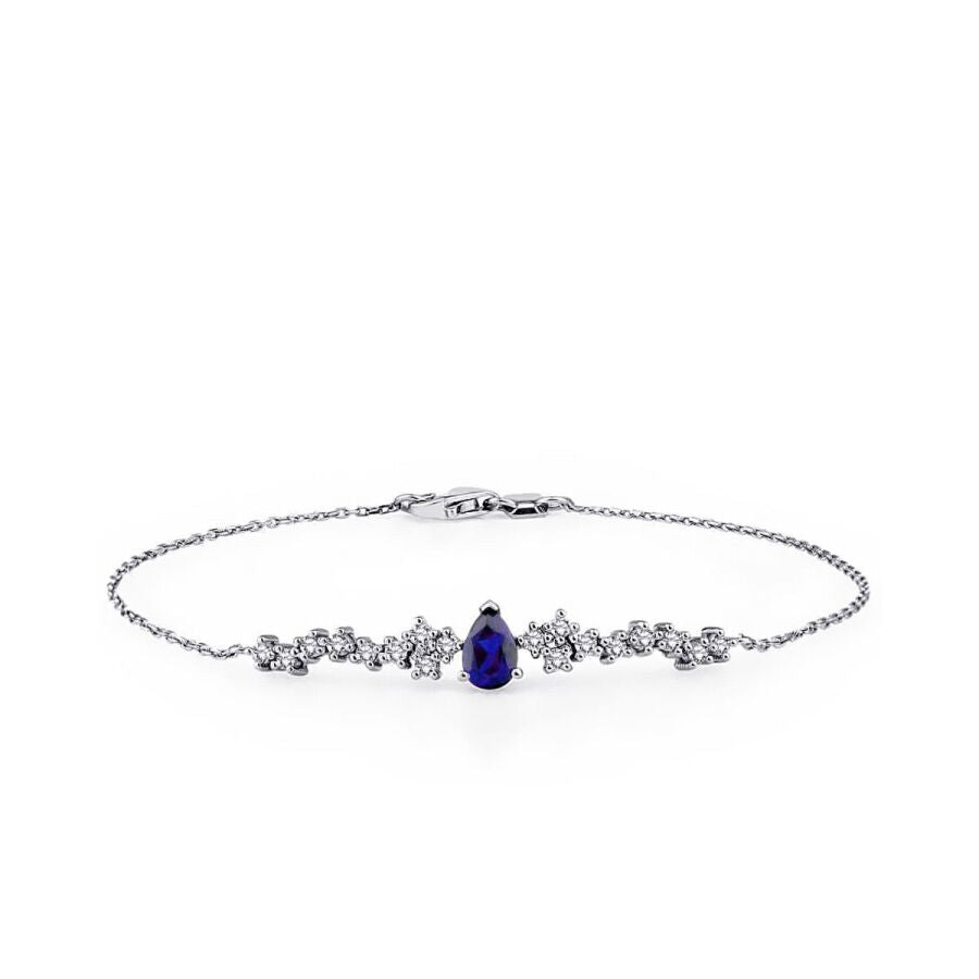 0.71 ct. Diamant Saphir Armband