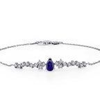 0.71 ct. Diamant Saphir Armband