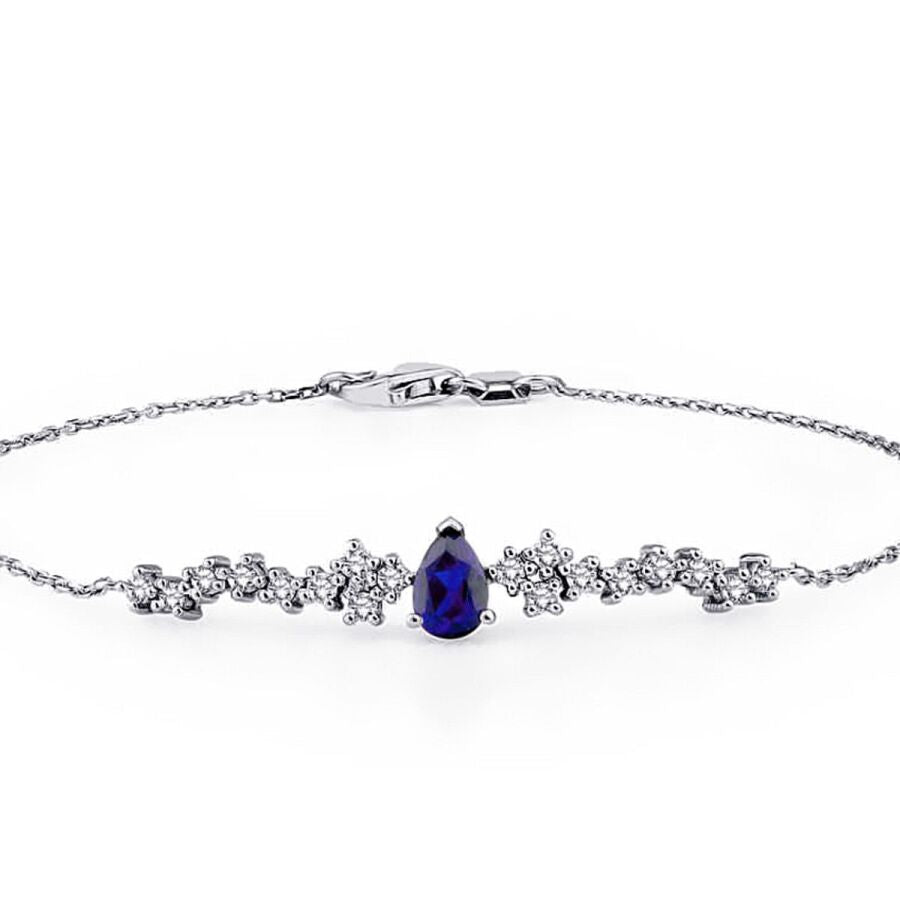 0.71 ct. Diamant Saphir Armband