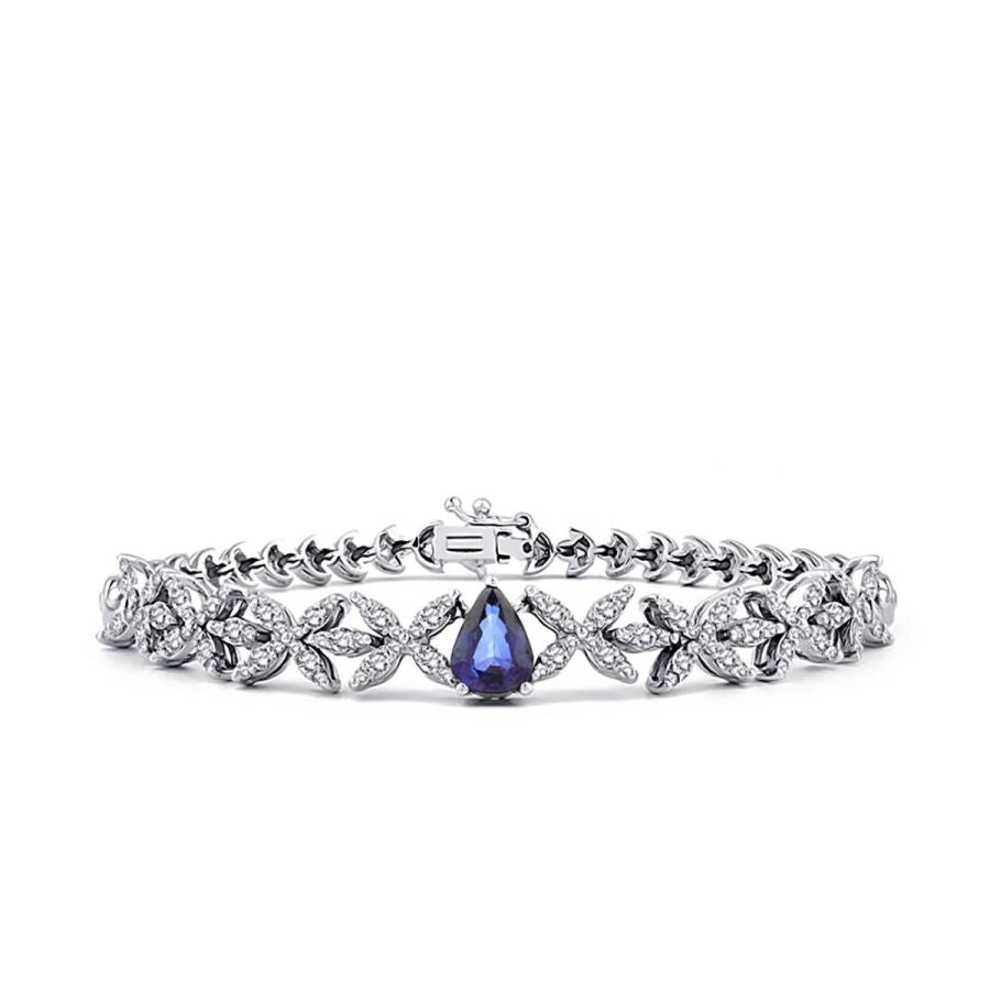 2.74 ct. Diamant Saphir Armband