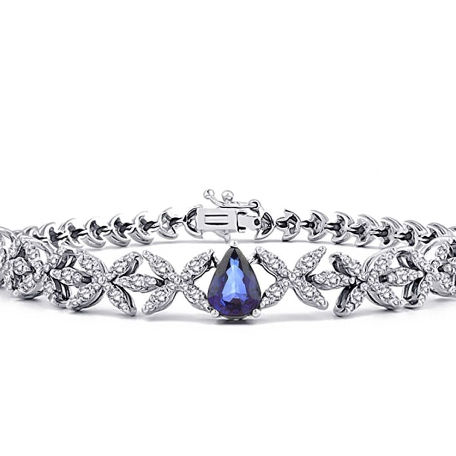 2.74 ct. Diamant Saphir Armband