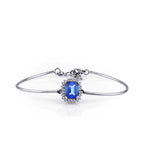 3,13 ct. Diamant Saphir Armreif