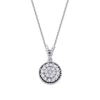 0,21 ct. Diamant Brillant Halskette