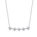 0,32 ct. Diamant Fünf-Stein Halskette