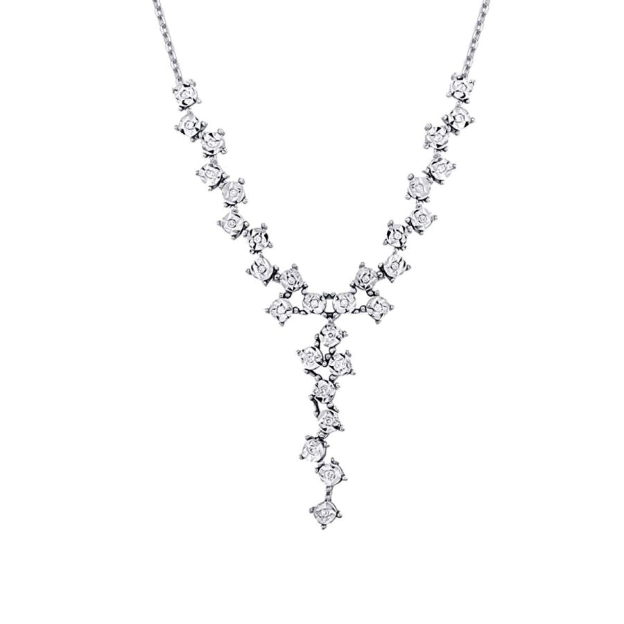 0.09 ct. Diamant Halskette