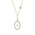 0,38 ct. Diamant Unsichtbare Halskette