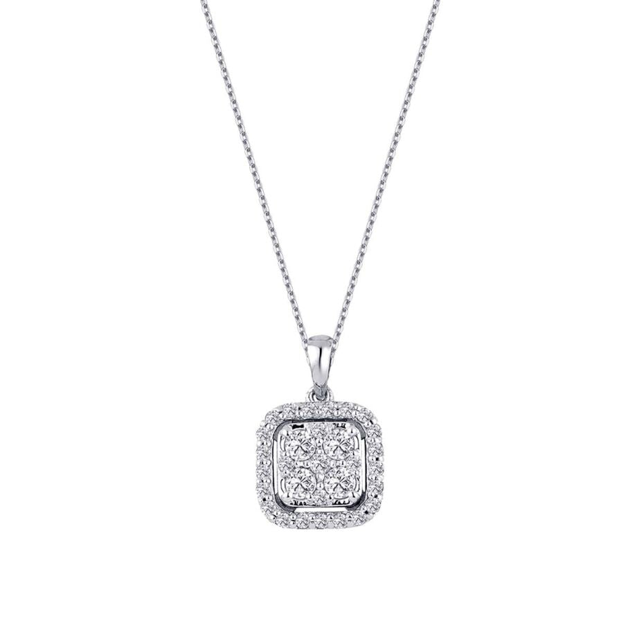 0.48 ct. Diamant Halskette