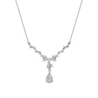 0,48 ct. Diamant Tropfen Halskette