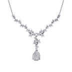 0,48 ct. Diamant Tropfen Halskette